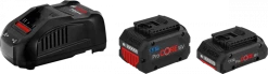 Bosch Bleu Accessoires 18 Volt 1600A0214A Pack Batteries 18V ProCORE18V 4.0Ah + 5.5Ah + Chargeur GAL 1880 CV