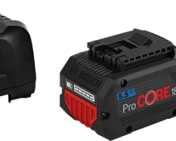 Bosch Bleu Accessoires 18 Volt 1600A0214C Pack Batterie 5.5Ah ProCore + Chargeur GAL 1880 CV