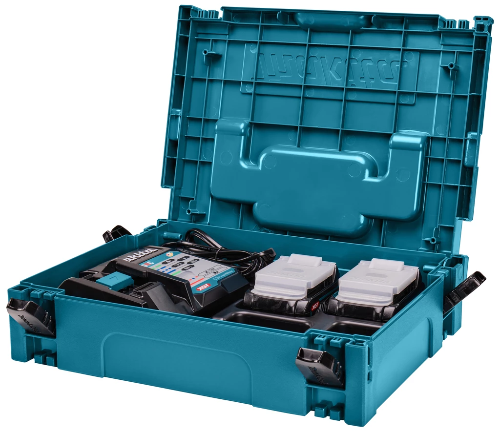 Makita Accessoires 40 Volt 191V27-4 Ensemble De Démarrage XGT DC40RC/2xBL4025 XGT 40V Max 2.5Ah Li-Ion + Chargeur DC40RC En MBox 2 Makita Accessoires 40 Volt 191V27-4 Ensemble De Démarrage XGT DC40RC/2xBL4025 XGT 40V Max 2.5Ah Li-Ion + Chargeur DC40RC En MBox – Image 2