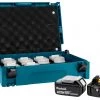 Makita Accessoires 18 Volt 199697-1 Jeu De Batteries 8 X BL1850B Mbox