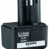 Gesipa 14,4 Volt 271666440 Batterie Li-ion 14,4 V / 2,0Ah