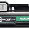 HIKOKI Accessoires 374404 BSL1240M Batterie 12 Volt 4.0 AH Li-ion