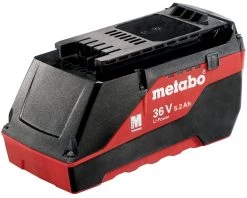 Metabo Accessoires 36 Volt 625529000 Pack Batterie 36 V, 5,2 Ah, Li-Power Extreme