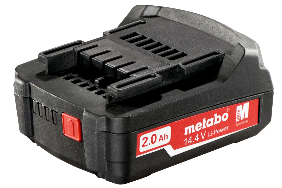 Metabo Accessoires 14,4 Volt 625595000 Pack Batterie 14,4 V 2,0 Ah, Li-Power 1 Metabo Accessoires 14,4 Volt 625595000 Pack Batterie 14,4 V 2,0 Ah, Li-Power