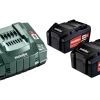 Metabo Accessoires 18 Volt 685051000 Set De Base - 2 X 18V 5.2Ah Li-Ion Batterie + Chargeur ASC145