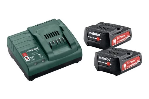 Metabo Accessoires 12 Volt 685300000 Kit De Base - 2 X 12V 2.0Ah Li-Ion Batterie + Chargeur SC30 -Lot de batterie Soldes 685300000 kit de base 2 x 12v 2 0ah li ion batterie chargeur sc30