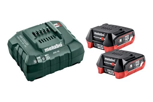 Metabo Accessoires 12 Volt 685301000 Set De Base - 2 X Batterie 12V 4.0Ah Li-Power + Chargeur ASC55 -Lot de batterie Soldes 685301000 set de base 2 x batterie 12v 4 0ah li power chargeur asc55
