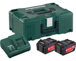Metabo Accessoires 18 Volt Basis-Sets Sets De Base De Batteries Avec Chargeur 685064000
