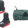 Metabo Accessoires 10,8 Volt Basis-Sets Sets De Base De Batteries Avec Chargeur 685067000