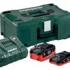 Metabo Accessoires 18 Volt Basis-Sets Sets De Base De Batteries Avec Chargeur 685103000