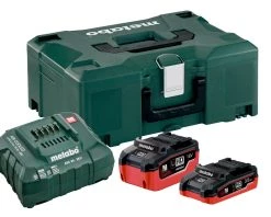Metabo Accessoires 18 Volt Basis-Sets Sets De Base De Batteries Avec Chargeur 685103000