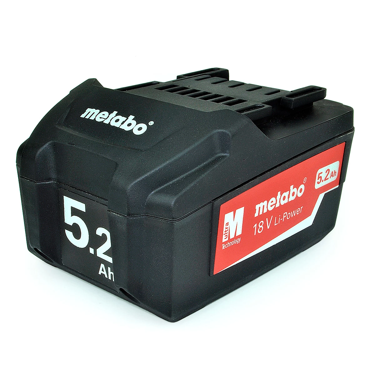 Metabo Accessoires 18 Volt Batterie 18 V, 5,2 Ah, Li-Power 1 Metabo Accessoires 18 Volt Batterie 18 V, 5,2 Ah, Li-Power