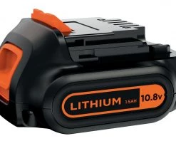 Black & Decker 10,8 Volt BL1512-XJ Batterie Coulissante 10.8 Volt 1.5 Ah Li-ion