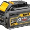DeWalt Accessoires 54 Volt DCB118T2-QW Pack 2 Batteries XR FLEXVOLT 18V/54V 6Ah/2Ah Li-Ion + Chargeur Rapide