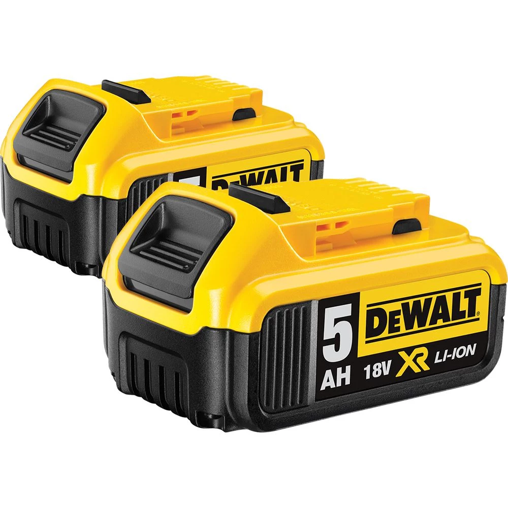 DeWalt Accessoires DCB184 Duopack - 2 X Batterie 18 Volt 5.0Ah Li-Ion 1 DeWalt Accessoires DCB184 Duopack - 2 X Batterie 18 Volt 5.0Ah Li-Ion