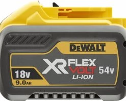 DeWalt Accessoires 54 Volt DCB547-XJ Batterie FlexVolt 18/54V 9,0Ah Li-Ion
