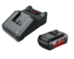 Bosch Jardin Accessoires 36 Volt Ensemble De Démarrage - Batterie 36V 2.0Ah Li-Ion + Chargeur AL 36V-20 Pour Machines De Jardin F016800609