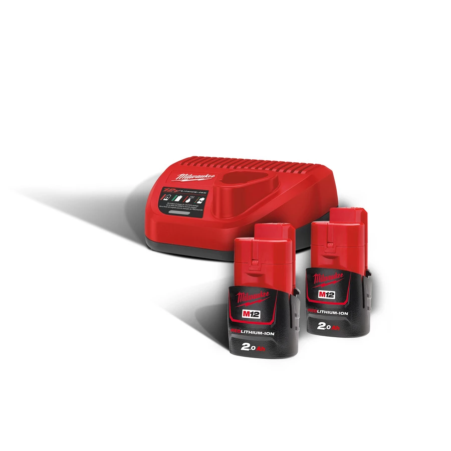 Milwaukee Accessoires 12 Volt M12™ Pack NRJ NRG-202 1 Milwaukee Accessoires 12 Volt M12™ Pack NRJ NRG-202