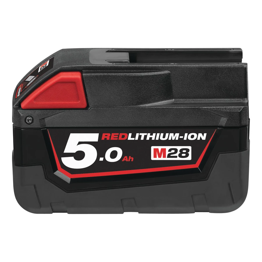 Milwaukee Accessoires 28 Volt M28™ Batterie Red Lithium 5.0 Ah B5 2 Milwaukee Accessoires 28 Volt M28™ Batterie Red Lithium 5.0 Ah B5 – Image 2