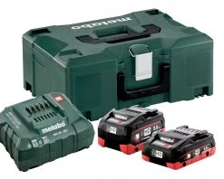 Metabo Accessoires 18 Volt Pack Batterie 1 X 18V LiHD 4.0Ah + 1 X 18V LiHD 5.5Ah + 1 X Chargeur ASC 30-36V 685136000